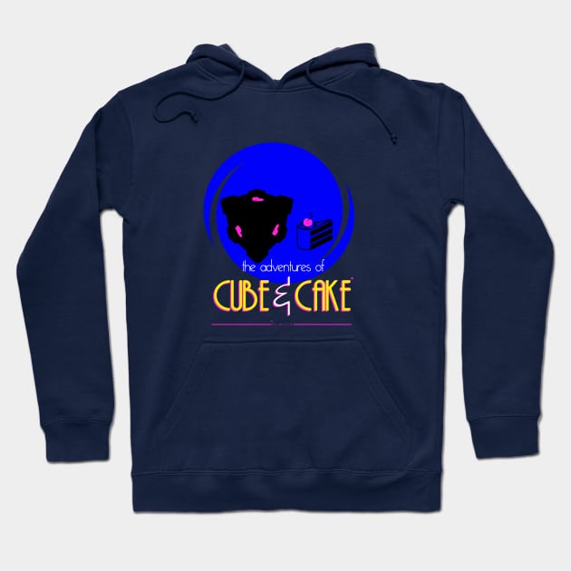 Adventures of Cube & Cake* Hoodie by a_man_oxford